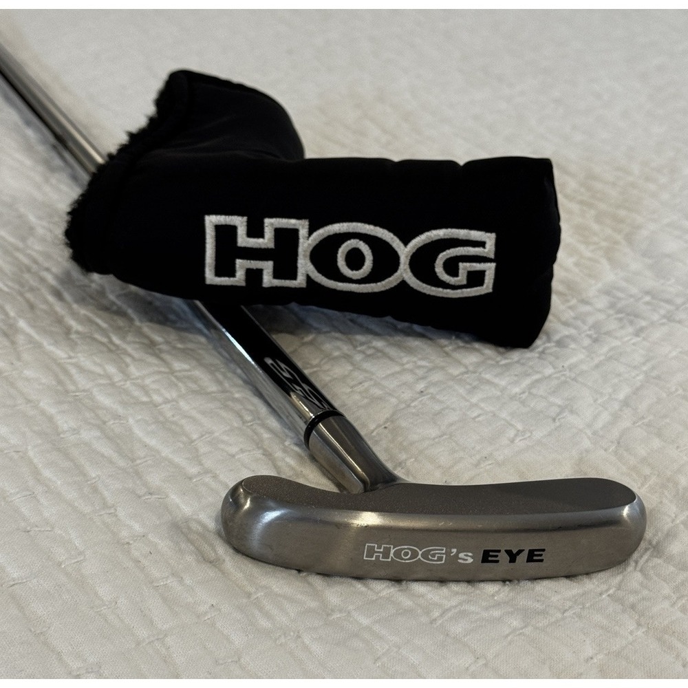 HOG'S EYE Center Shaft Mallet Golf Putter – Right Handed Vintage XX Flex W/cover
